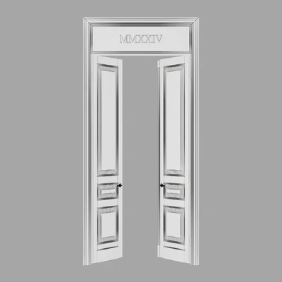 Old classic door 008 — Вид 5