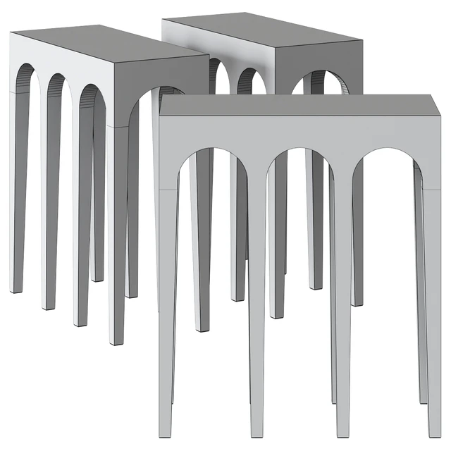 Bow Console Table By 101 Copenhagen — Скачать