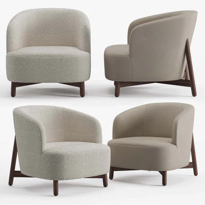 Porada Copine wood Armchair — Вид 1