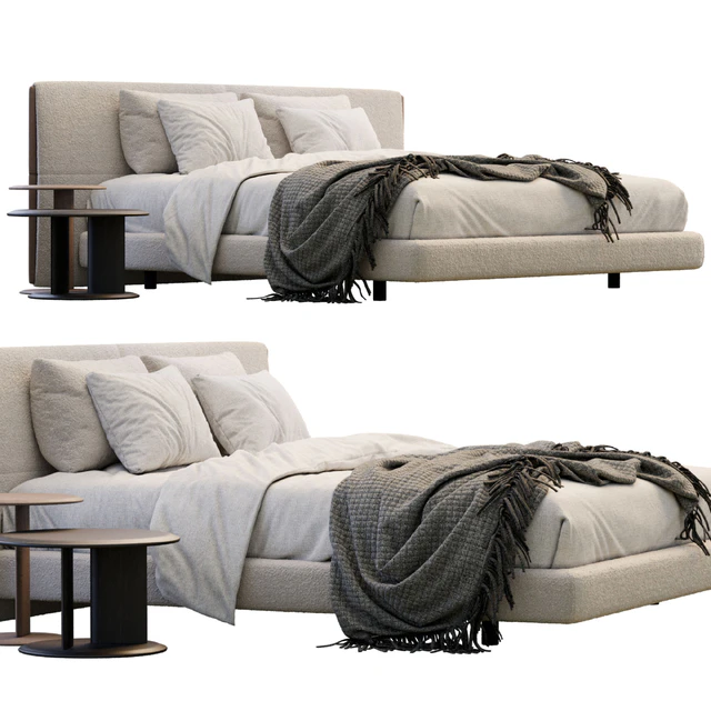 Yume Bed By Poliform — Скачать