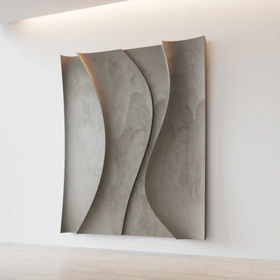 Abstract composition. Relief. Plateau. 9 — Ver 2