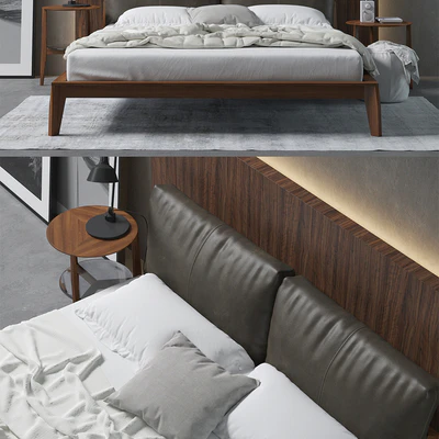 Molteni Wish Bed Composition — Ver 2