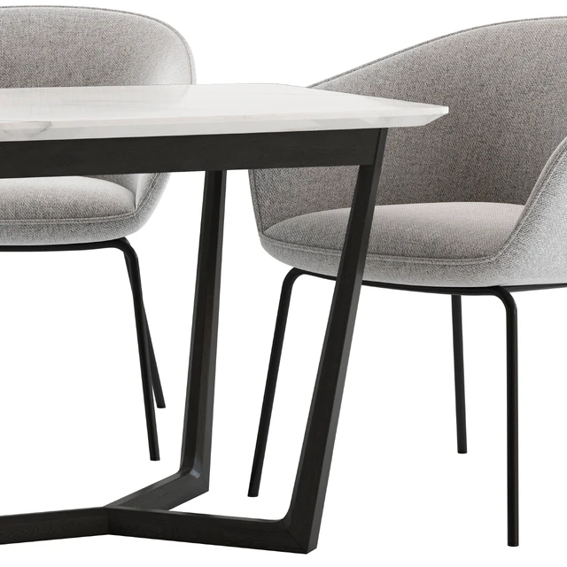 Oslo Home Amanda Dinning Chair and Innova Australia Carlin Table — Descargar