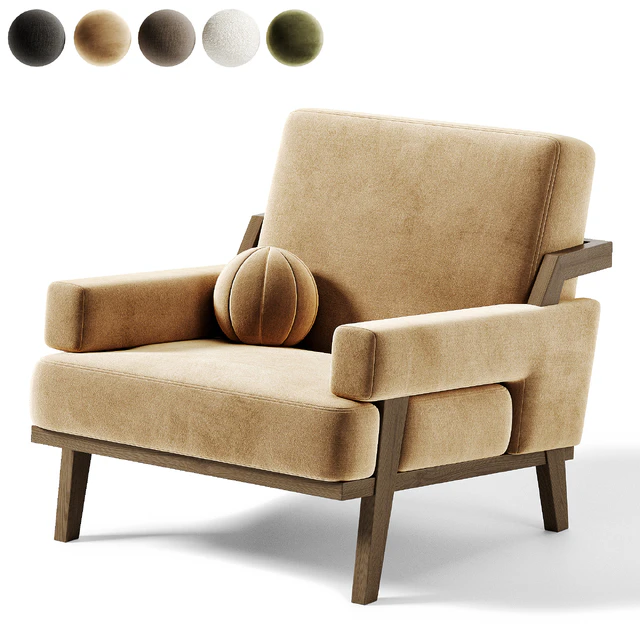 Cigar Ottoman Armchair — Descargar