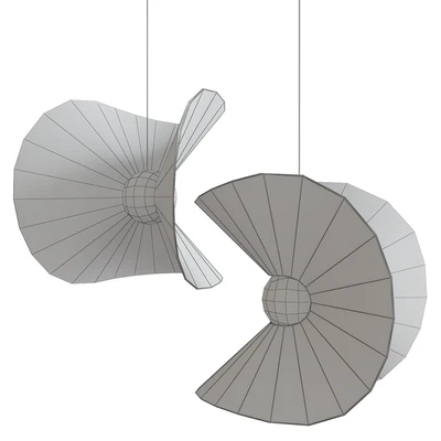 ROCHE BOBOIS MARIPOSA  Cotton pendant lamp — Вид 2