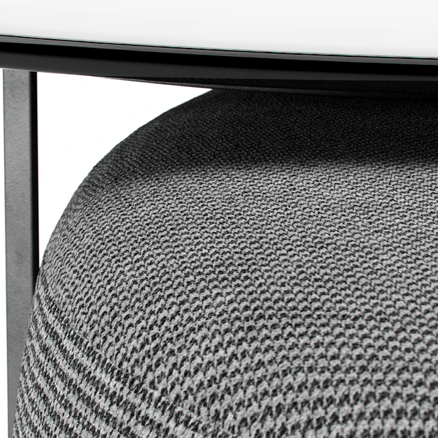Minotti Davis pouf and table — Descargar