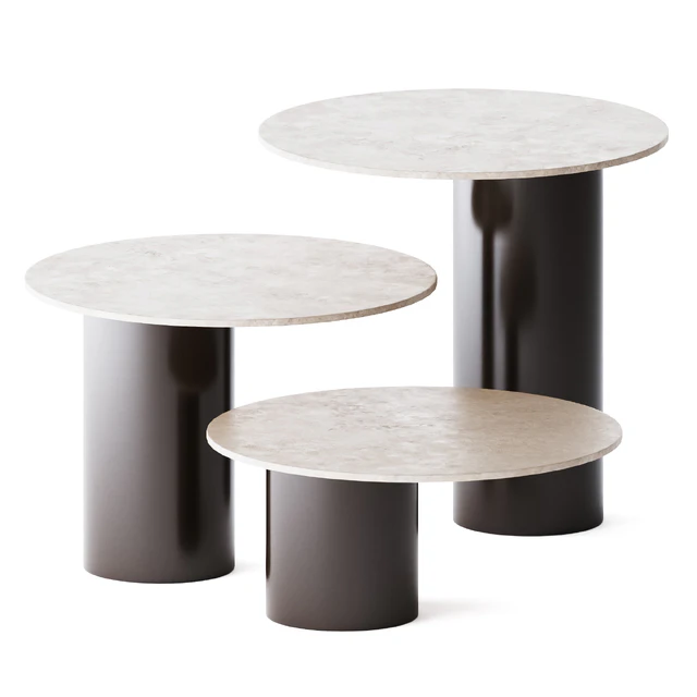 Round Side Tables Petra by Arketipo — Descargar