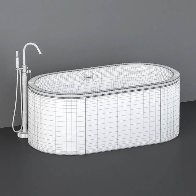 Cielo Cibele freestanding bathtub — Скачать