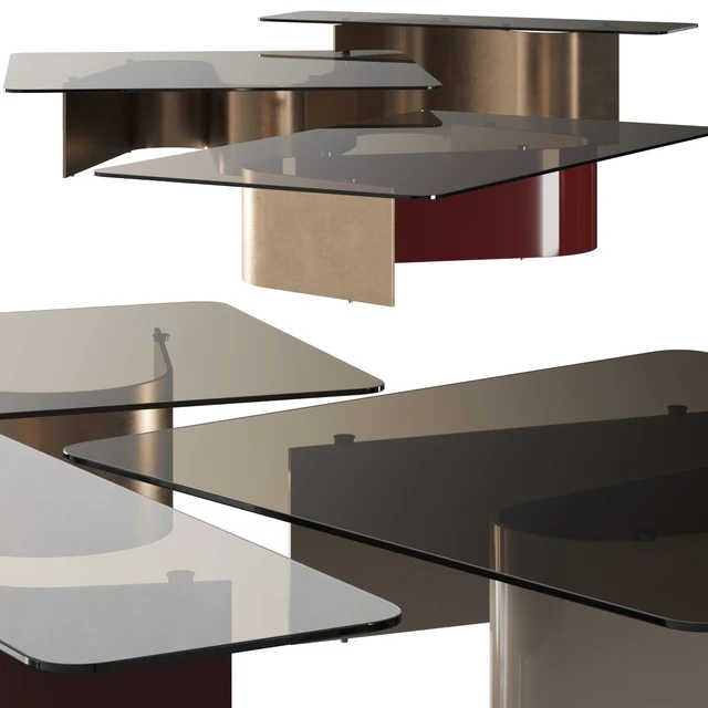 Minotti Bender Coffee Tables — Скачать