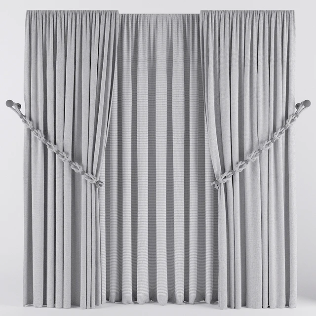 CURTAIN WHITH ROPE — Скачать