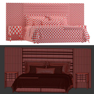 Porada Boheme Bed — Ver 3