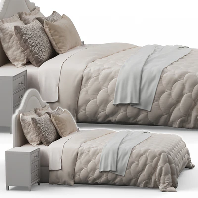 Rabin Qween Headboard Bed — Ver 3