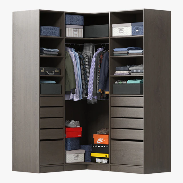 Wardrobe with Clothes — Скачать