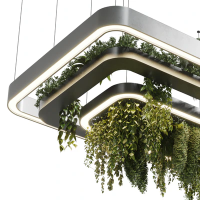 pot light pendant plant light hanging 11 — Ver 4