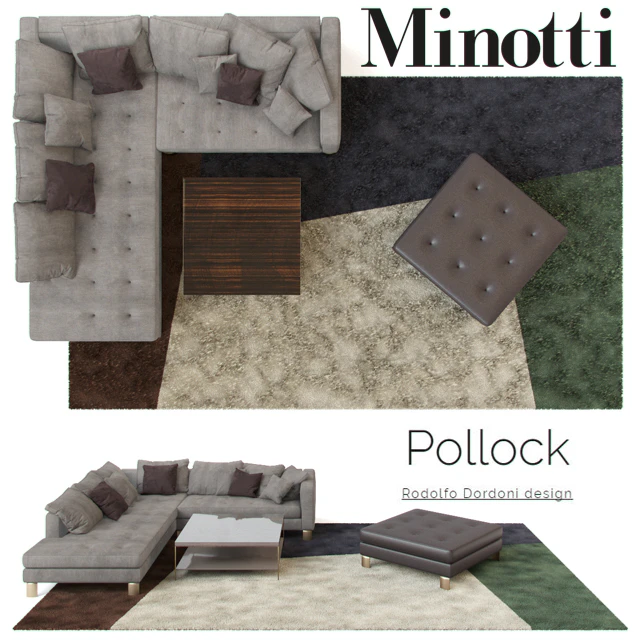 MINOTTI Pollock COMPOSITION 01 — Скачать