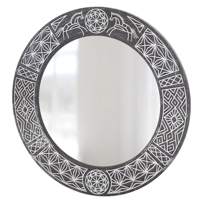 Round mirror Etniq - Ladoga, Balian, Papua — View 5