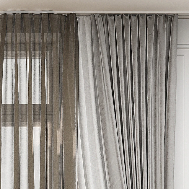 Curtains with balcony doors 512 — Descargar