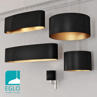 EGLO PASTERI set 4 Black & Gold — Descargar