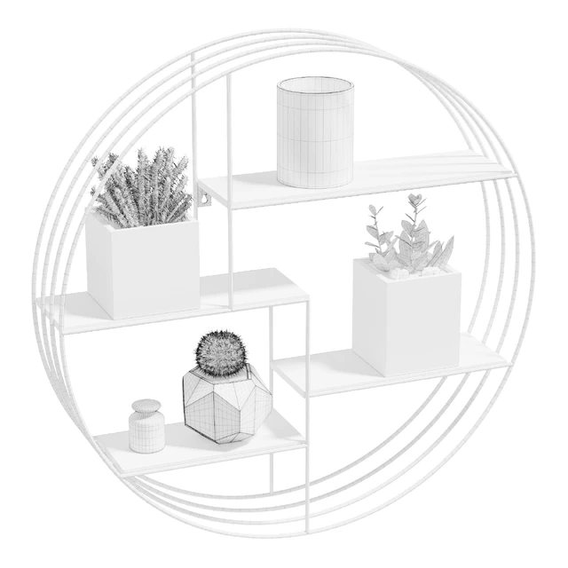Round shelf — Скачать