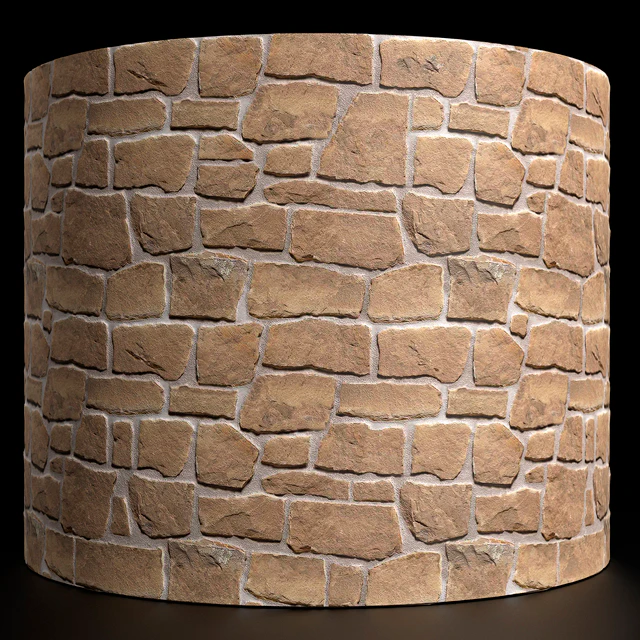Rubble wall stone masonry — Descargar