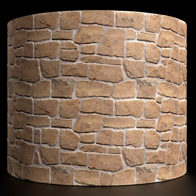 Rubble wall stone masonry — Ver 3