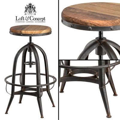 CHAIR LOFT INDUSTRIAL ROTATIVE PIN — Ver 1