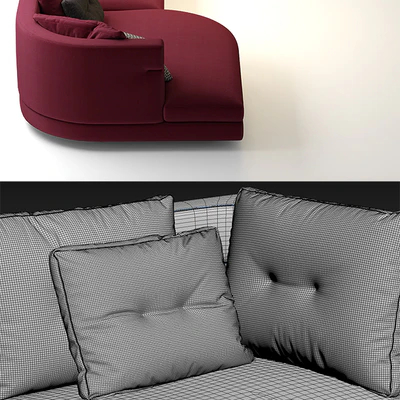 Minotti alexander sofa — Ver 2