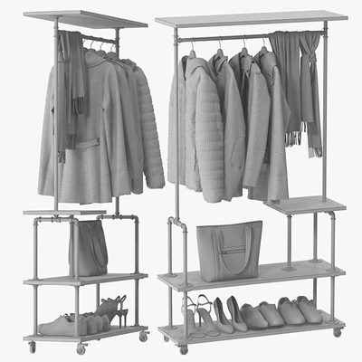 Industrial Clothing Rack — Вид 5