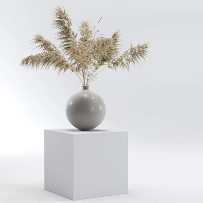 Vase with dried flowers 0001 — Ver 3