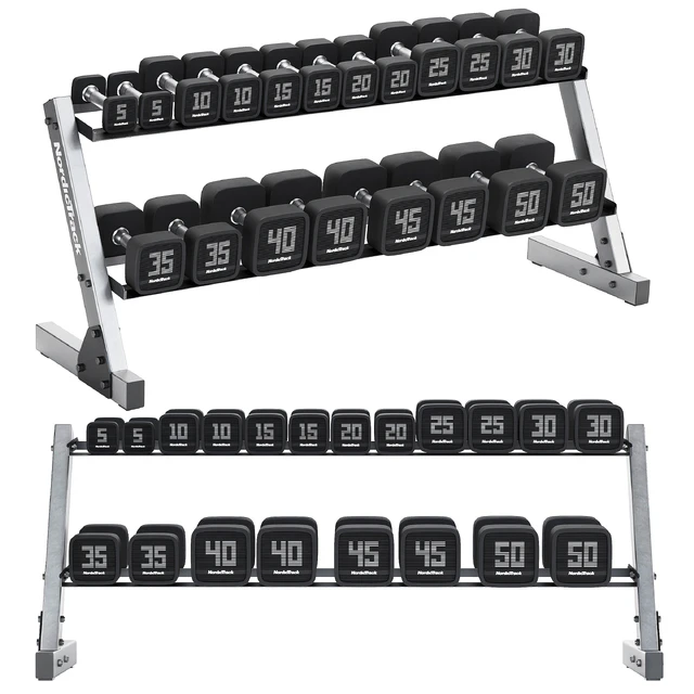 Premium Dumbbell Set and Dumbbell Rack — Descargar