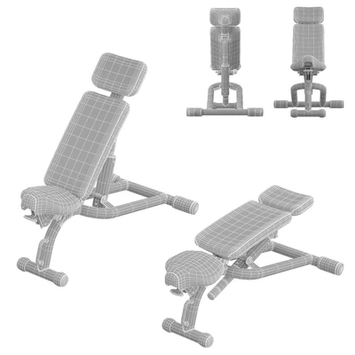 Technogym Adjustable Bench — Ver 4