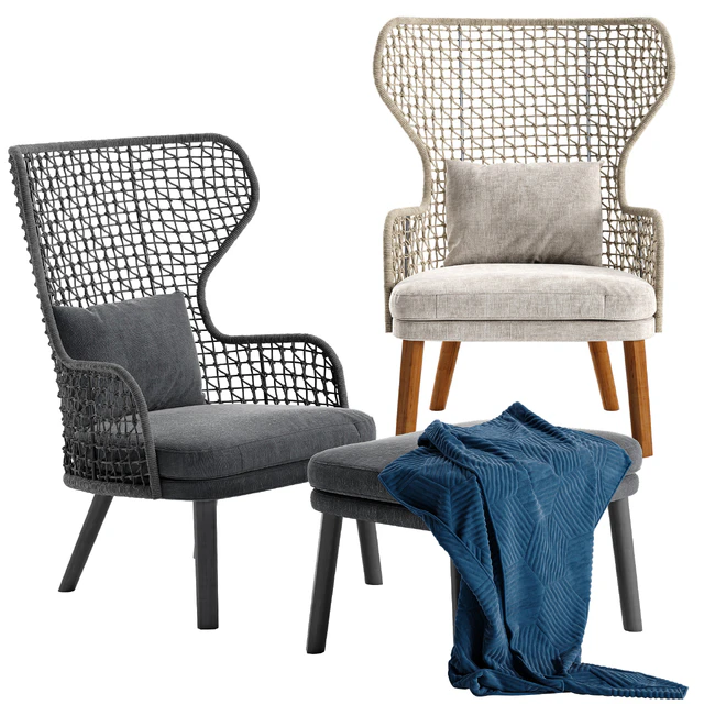 Varaschin Emma bergere armchair — Скачать