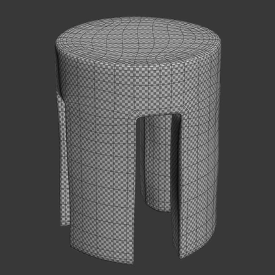 Wooden stool By Pols Potten / Табурет деревянный — Вид 2