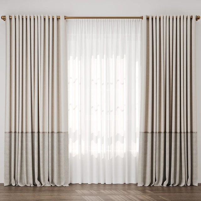 Curtain 22/шторы на люверсах — Скачать