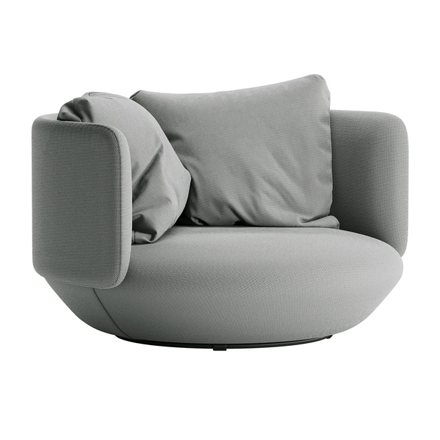 WENTZ Baixa Lounge Chair — Light Grey — Скачать