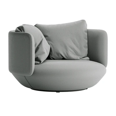WENTZ Baixa Lounge Chair — Light Grey — Вид 1