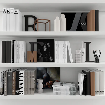 decorative set with books — Ver 1