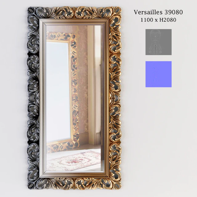 Зеркало Bagno Piu Versailles  39080 — Скачать