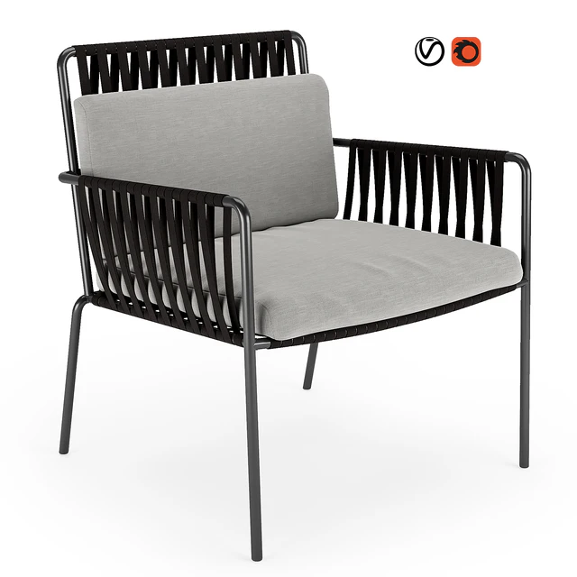 Net Club Armchair by Kettal — Скачать