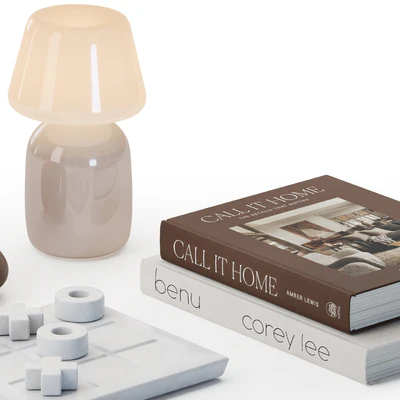 Coffee table decor 04 — Ver 3
