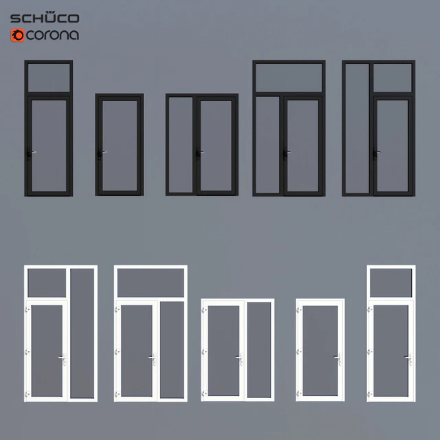 Aluminum doors Schuco — Descargar