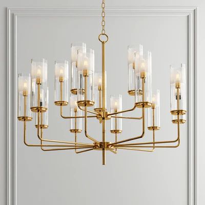 Hudson Valley Wentworth  Brass Chandelier — Скачать