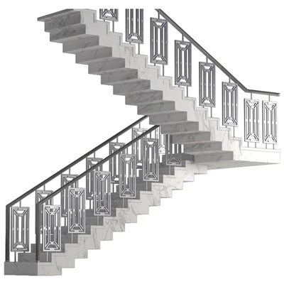 Art Deco marble stairs — Ver 1