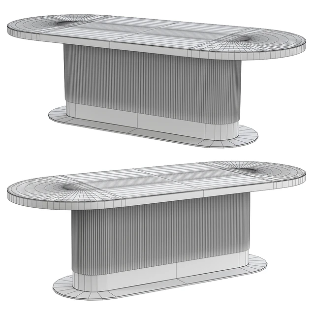 CPRN Homood COCOON OVAL DINING TABLE — Скачать