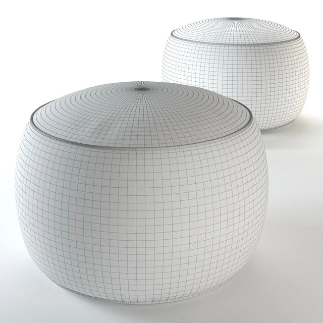 Knitted ottoman — Descargar