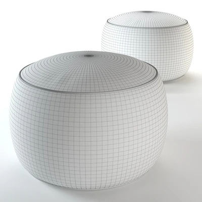 Knitted ottoman — Ver 2