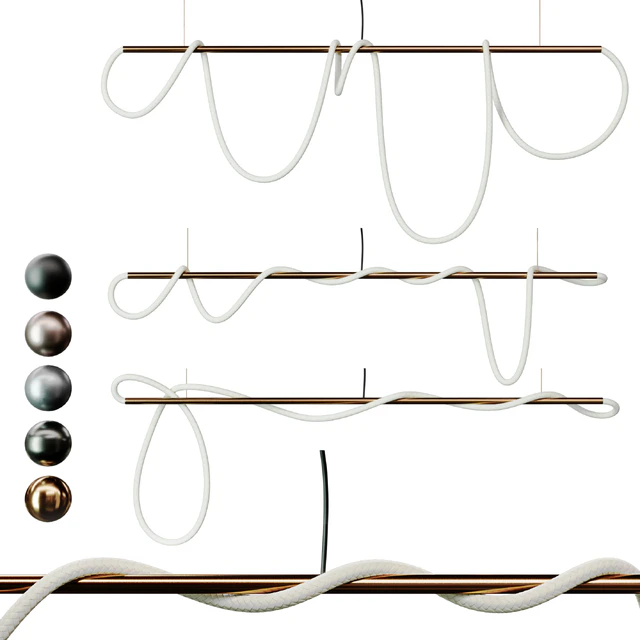 3Luke Lamp Pendant light  Tracer Bar 2(8 ft) | 3lights || 5mat | — Descargar