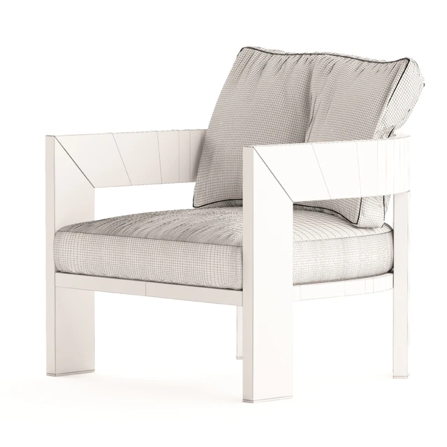Warhol Irok Outdoor Minotti Armchair — Скачать