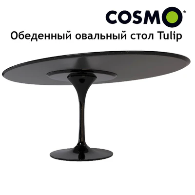 Обеденный овальный стол Tulip — Скачать