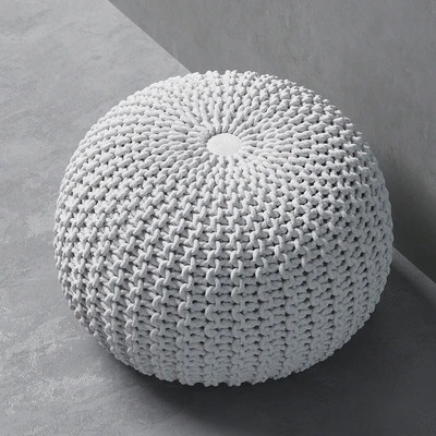 Knitted pouf — Ver 3